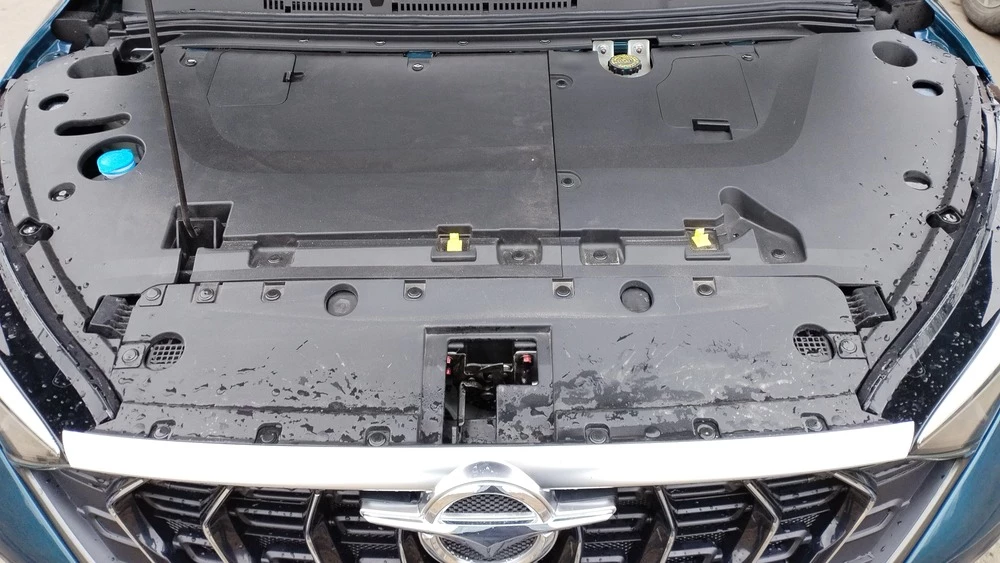 минивэн Haima 7x тест капот двигатель мотор