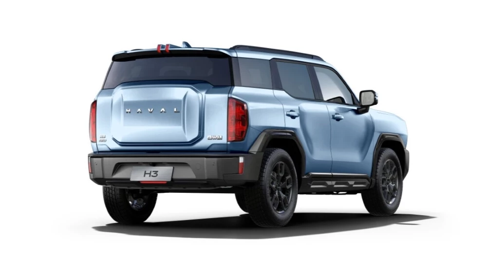 Haval H3 для рынка России сбоку сзади