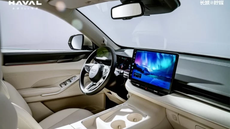 обновленный Haval H6 салон интерьер