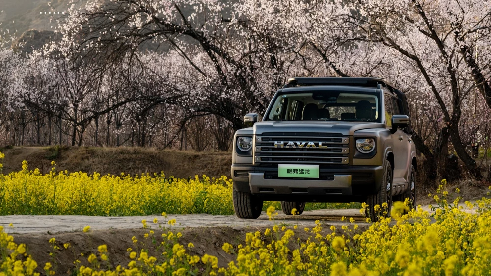 haval raptor 2024 обновлённый спереди