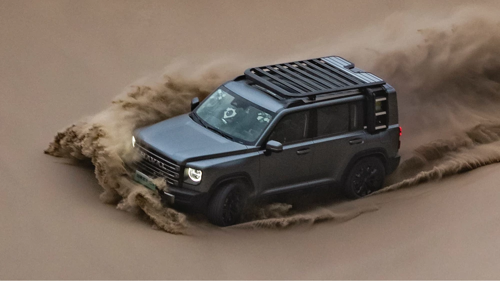 haval raptor 2024 обновлённый серый бездорожье