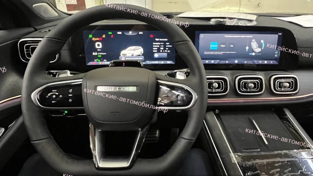 Jaecoo J8 в России салон интерьер