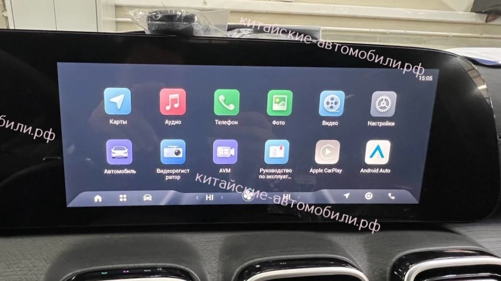 Jaecoo J8 в России салон интерьер мультимедиа медиасистема