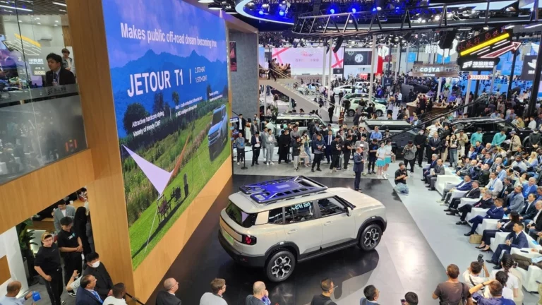 Jetour на пекинском автосалоне T1 презентация