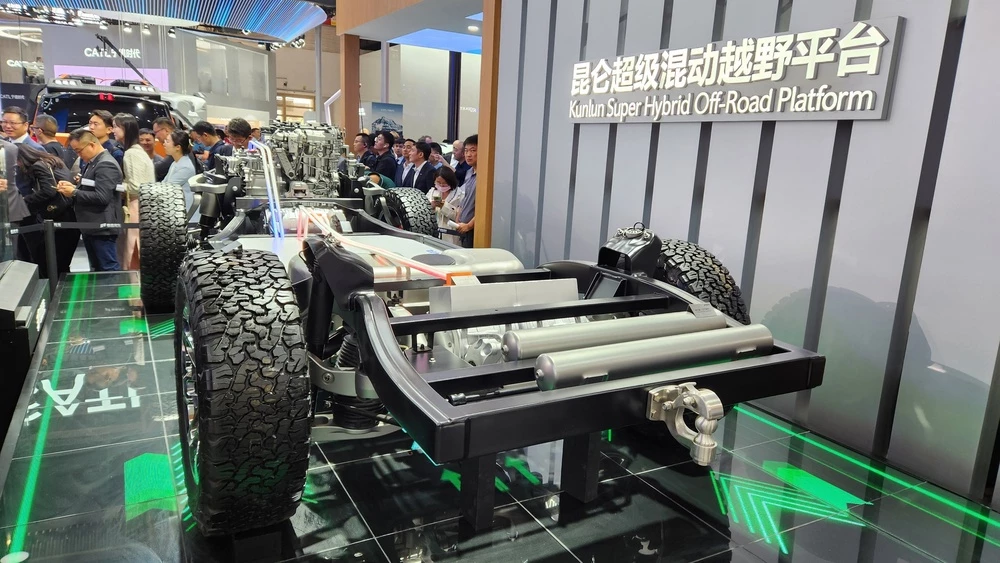 Jetour на пекинском автосалоне презентация платформа рама