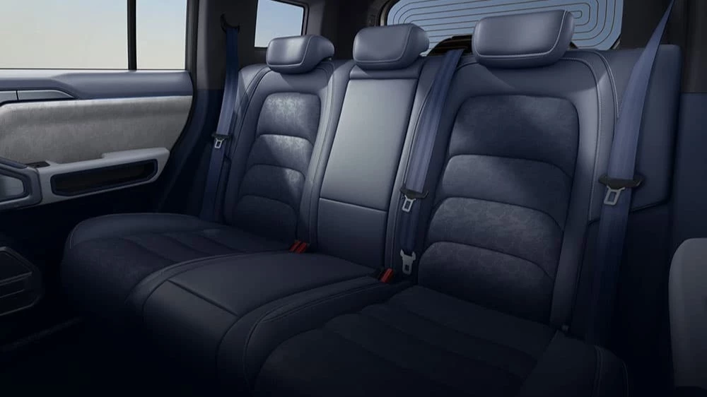 Гибридный кроссовер Jetour Shanhai T2 салон интерьер второй ряд 