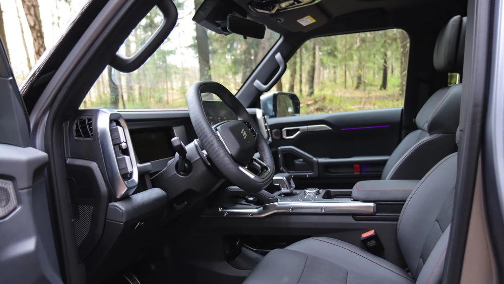 Внедорожник Jetour T2 в Беларуси салон интерьер