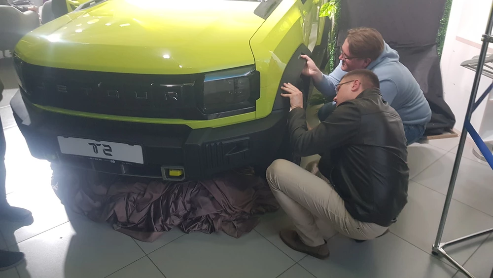 Внедорожник Jetour T2 в Беларуси презентация