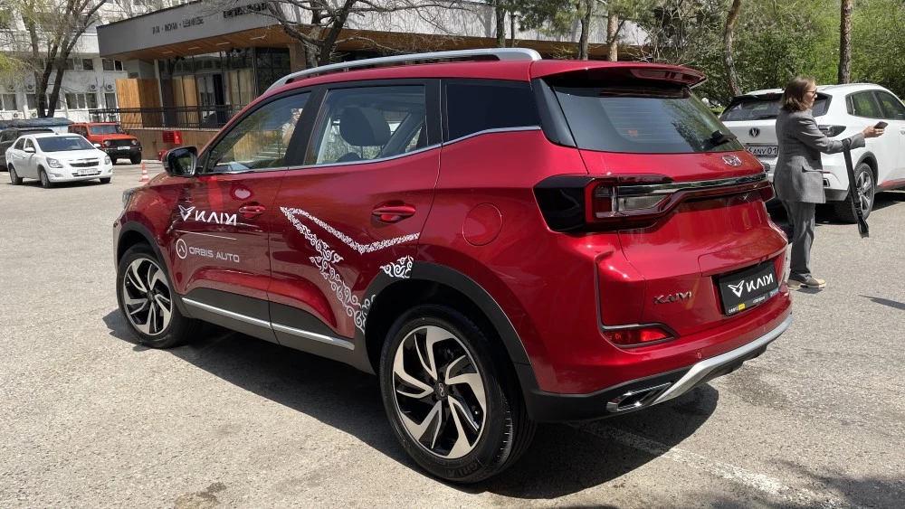 Kaiyi X3 Pro в Казахстане сбоку сзади