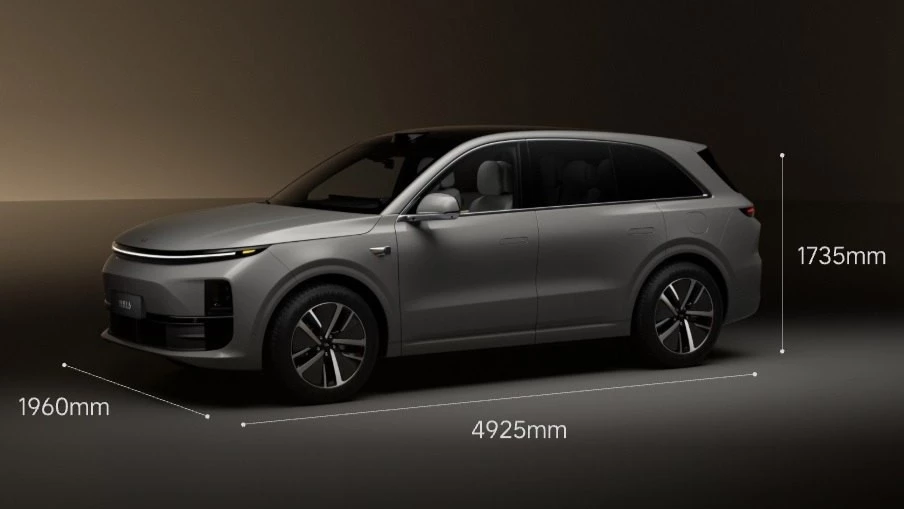 Кроссовер Li Auto L6 сбоку спереди