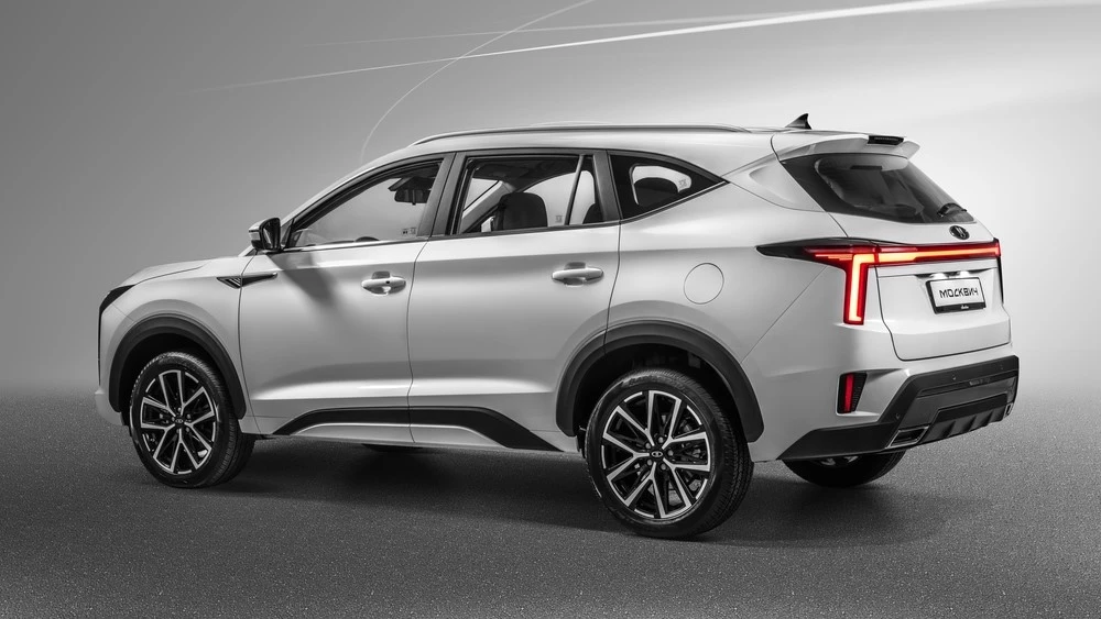 Москвич 8 сзади сбоку