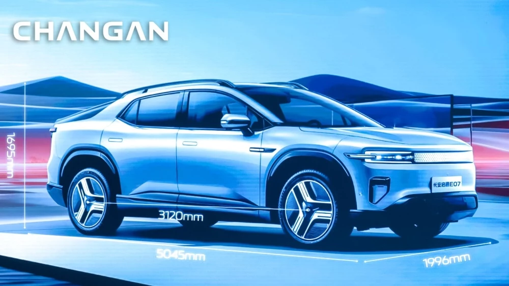 автомобиль-трансформер Changan Nevo E07 размеры в Пекине