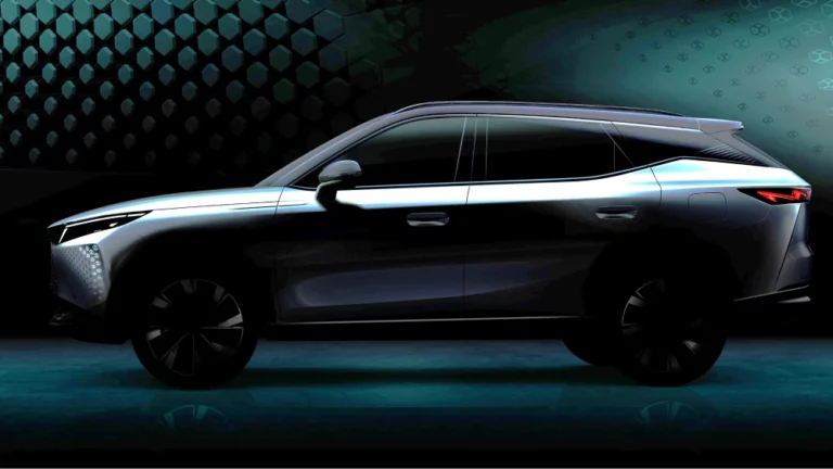 omoda c7 кроссовер в профиль пекинский автосалон