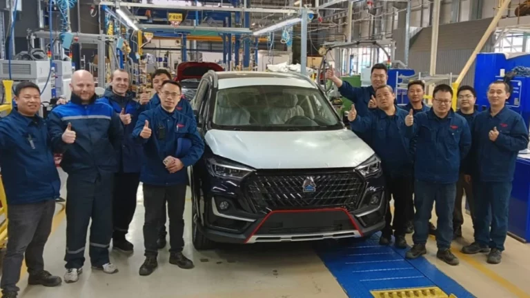 Кроссовер VGV U75 Plus сборка производство в Беларуси Юнисон