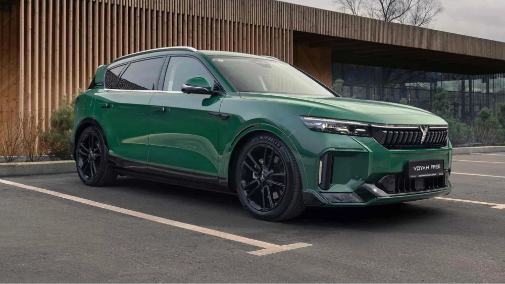 voyah free evr sport зелёный в россии спереди купить