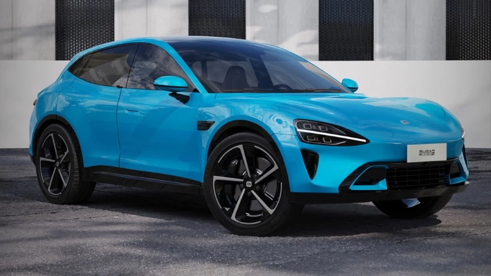 Кроссовер Xiaomi рендер Sugar Design сбоку спереди