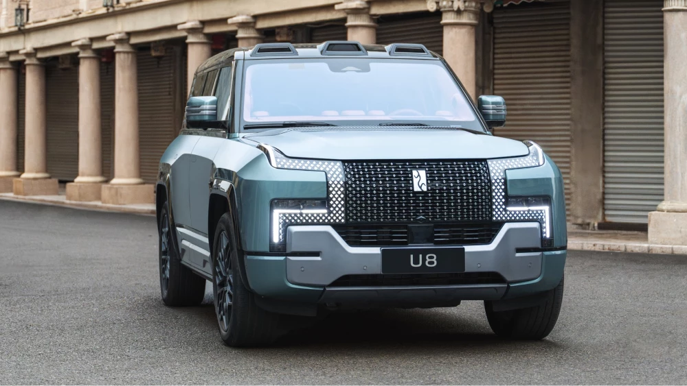 byd yangwang u8 внедорожник