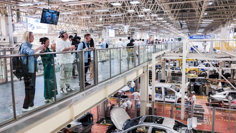 как производят GAC Aion завод сборка производство