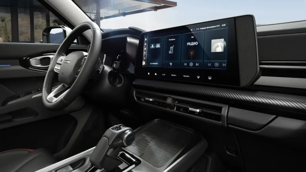 haval h3 салон чёрный