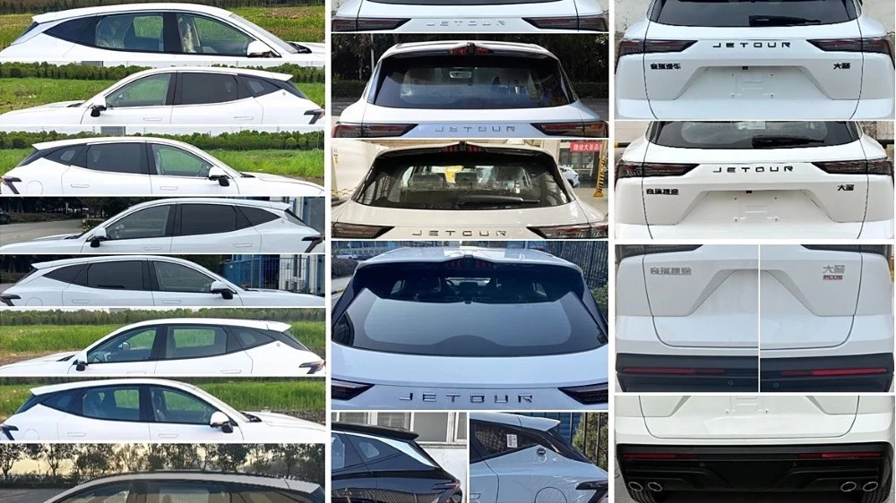 Фрагменты дизайна обновленного Jetour Dashing