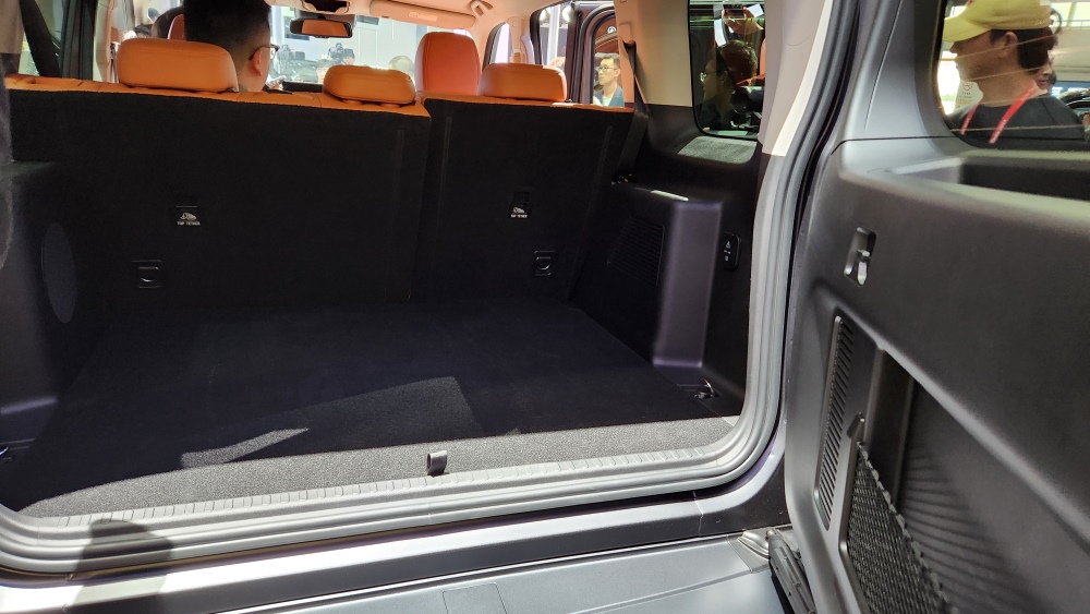 Haval H9 второго поколения новый интерьер багажник