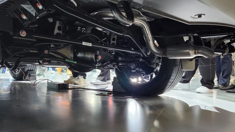 Haval H9 второго поколения новый вид снизу