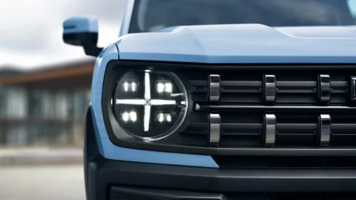 haval h3 спереди голубой
