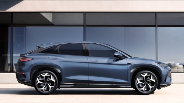BYD Sea Lion 07EV сбоку