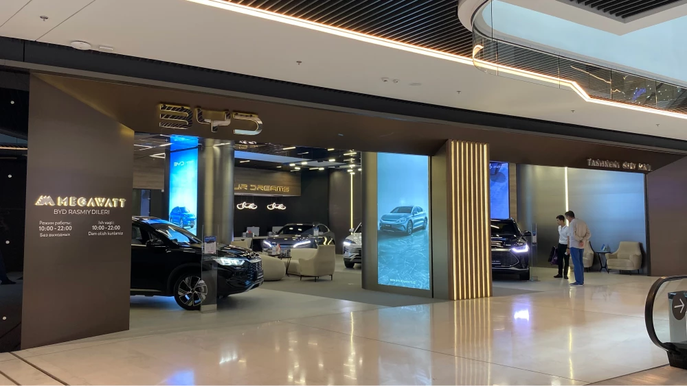 byd megawatt шоурум трк