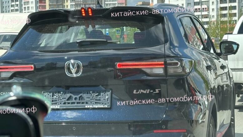 Кроссоверы Changan Uni-S начали появляться в России. Первое фото