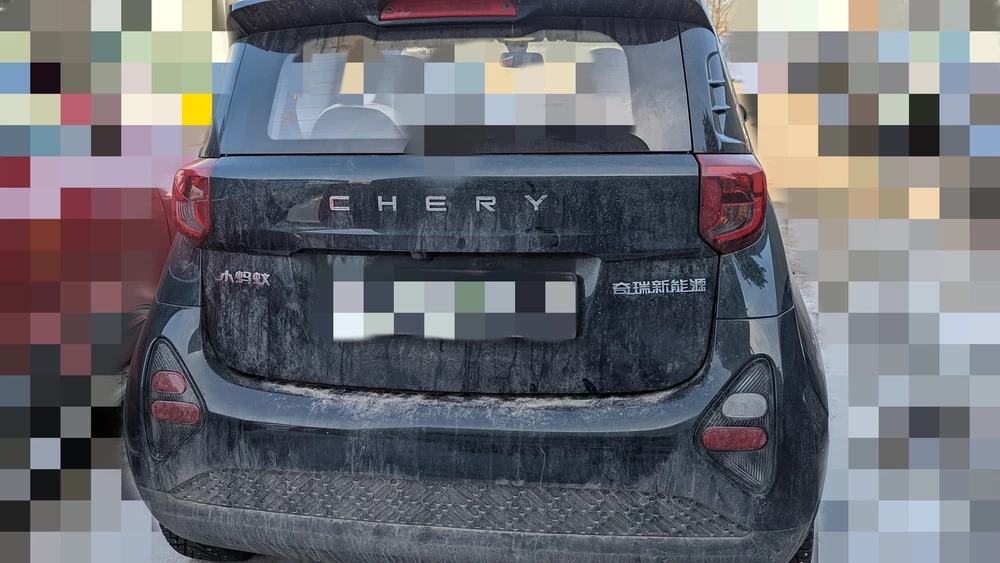 Chery eQ1 сзади в России