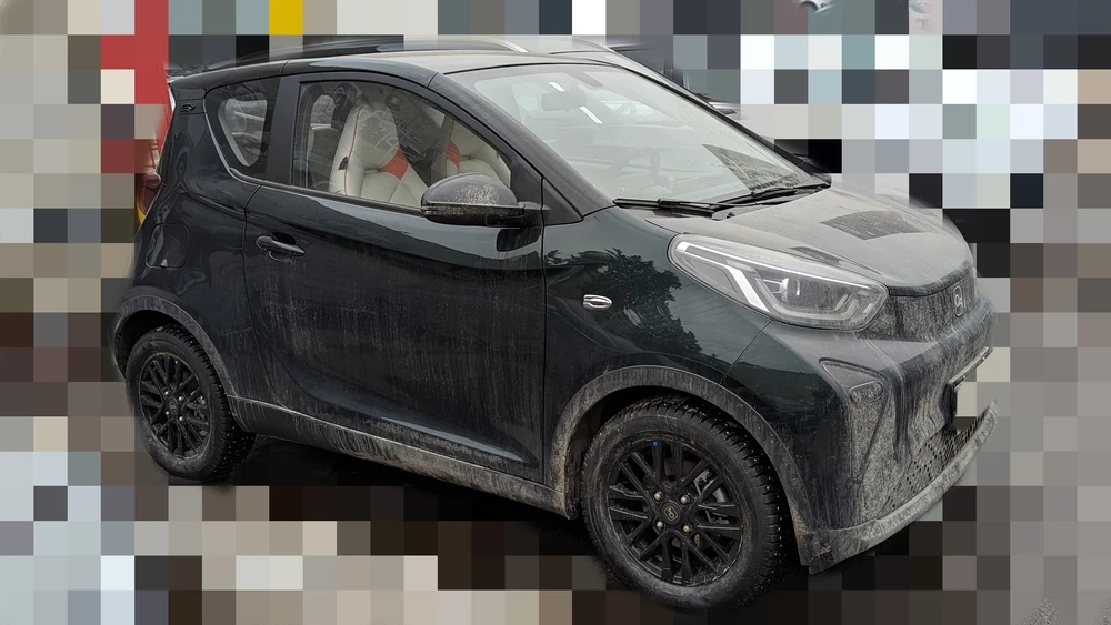 Chery eQ1 спереди сбоку в России