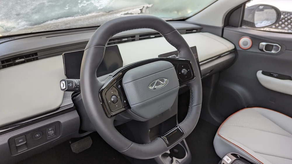 Chery eQ1 в России салон интерьер