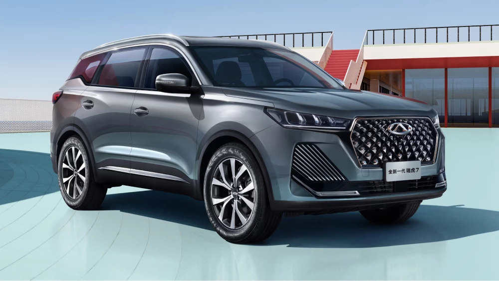 chery tiggo 7 Pro новый сбоку спереди