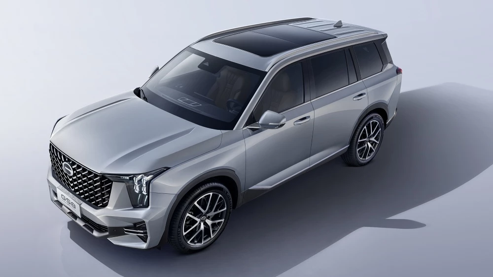 gac gs8 сбоку спереди пятиместная версия