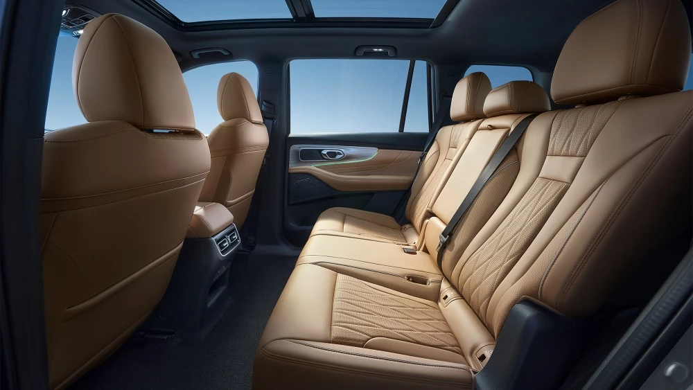 gac gs8 интерьер пятиместная версия