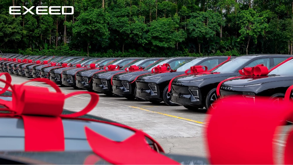 exeed exlantix et старт продаж выдачи клиентам китай