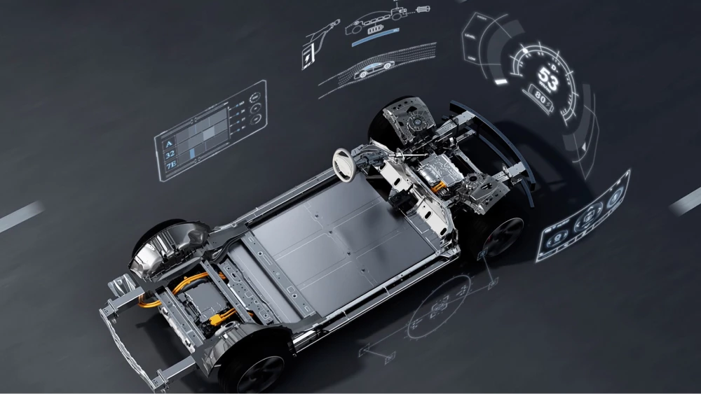 exeed exlantix et плфторма E0X электрическая