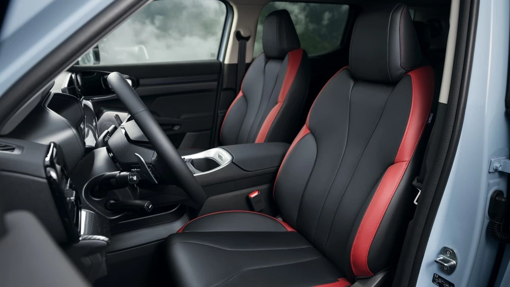 Haval H3 тест-драйв салон интерьер первый ряд сиденья