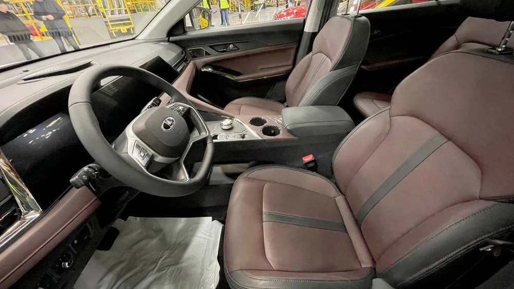 кроссовер Москвич 8 салон интерьер