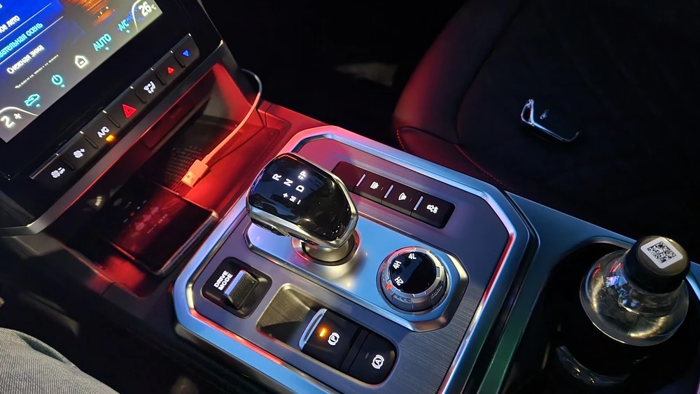 JAC T9 тест салон интерьер селектор коробка передач