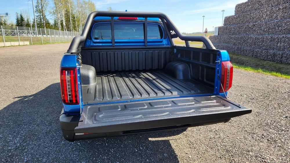 JAC T9 тест багажник платформа