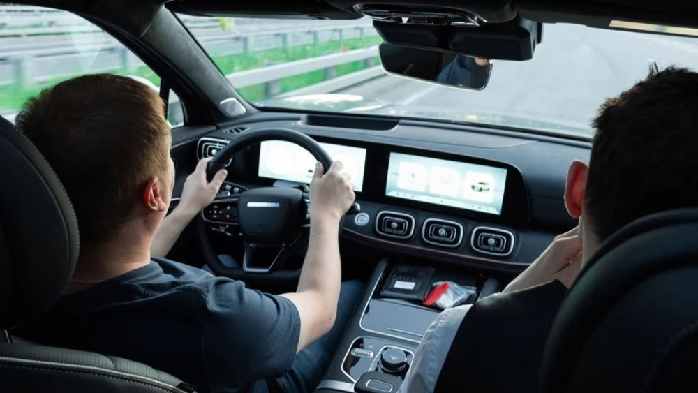 Jaecoo J8 салон интерьер тест-драйв клиент Рольф