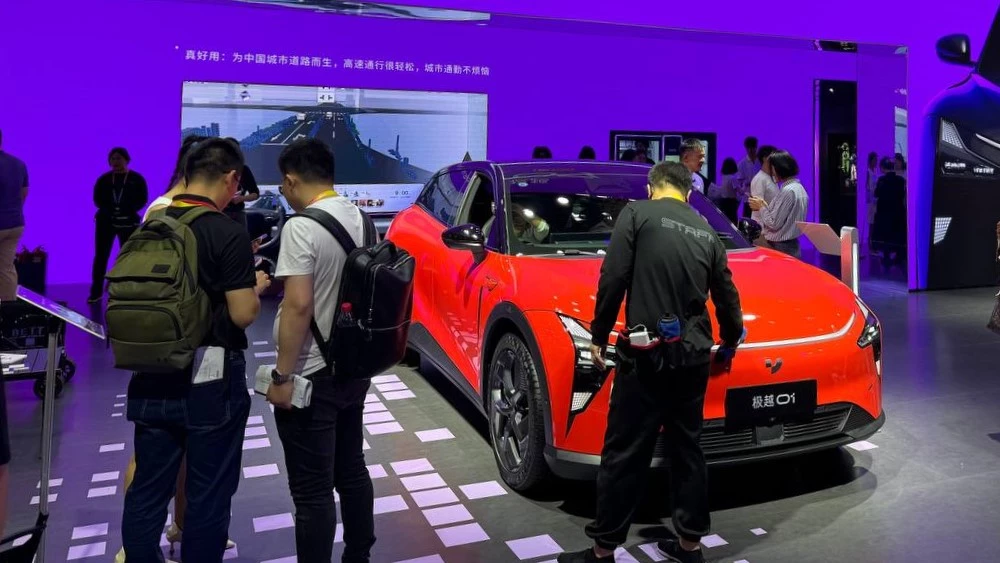 Jiyue 01 пекинский автосалон электромобили подешевеют 