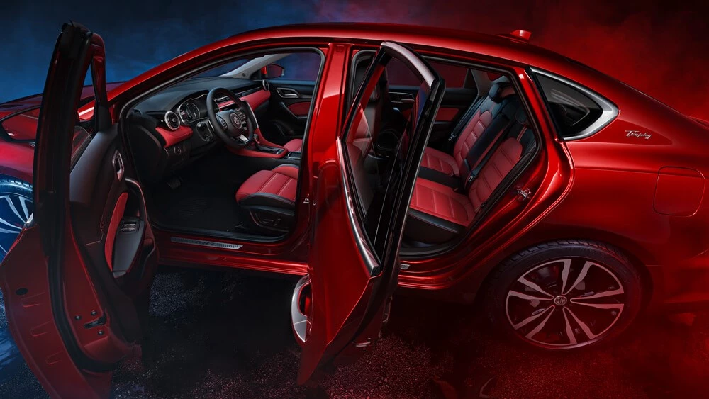 MG 6 салон интерьер