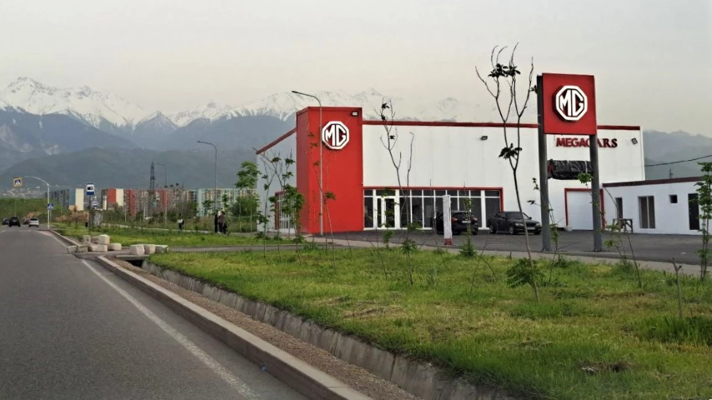 MG в Казахстане шоурум автосалон дилер Алматы