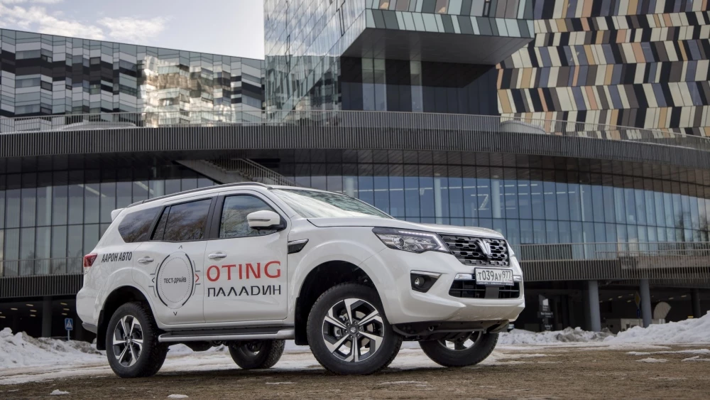 Рамный SUV для города и путешествий? 5 плюсов Oting «Паладин» вне бездорожья рамный oting паладин сбоку спереди тест