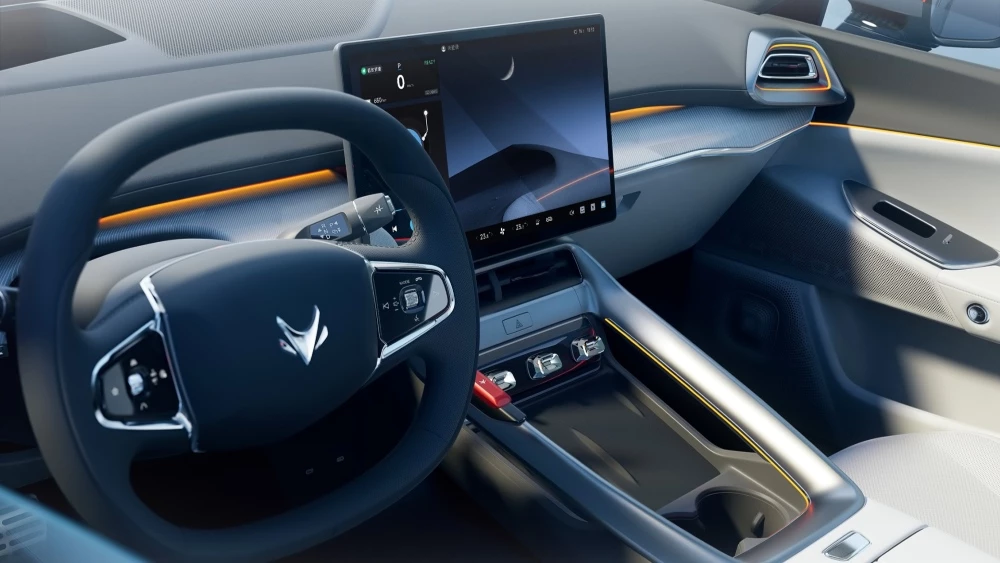 Седан Arcfox Alpha S5 интерьер официальные изображения