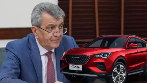 Глава Республики Северная Осетия Сергей Меняйло и Soueast DX8S
