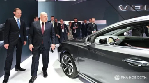 Седан Volga C40 Мишустин Мантуров